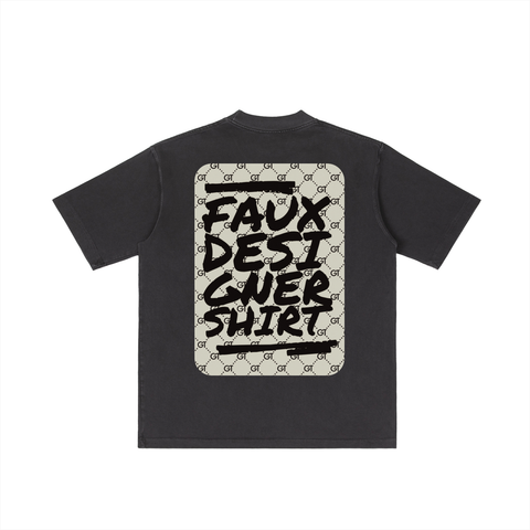 FAUX Designer Vintage Wash Tee