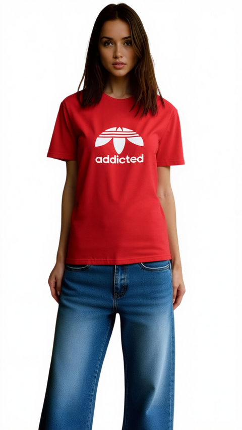 Addicted Trefoil Tee