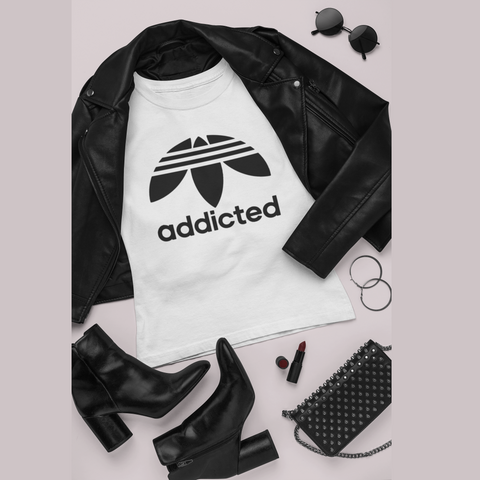 Addicted Trefoil Tee