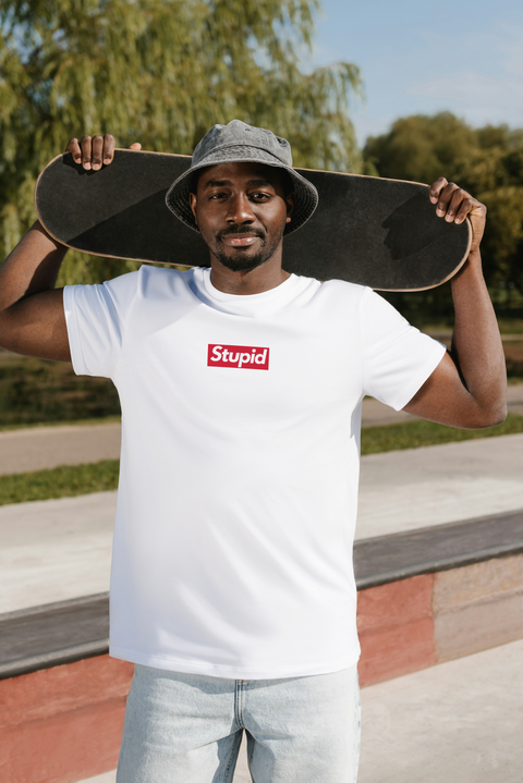 Stupid - ICONIC BOX LOGO Tee