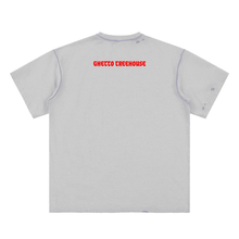Load image into Gallery viewer, Kanye Jesus Tee,Reversible Streetwear Shirt,Luxury Streetwear,Hand Frayed T-Shirt,Limited Edition Streetwear,Yeezy Inspired Fashion,High End Graphic Tee,StreetStyle,DropCulture,Modern Messiah Shirt
