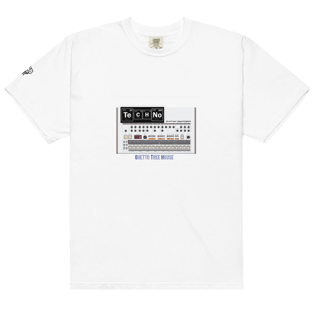 Techno TR909 Unisex garment-dyed heavyweight t-shirt