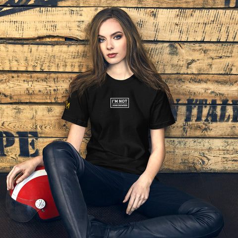 I'm Not John Digweed Unisex t-shirt