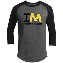 Load image into Gallery viewer, Mens I&#39;M DnB Raglan Sleeve Shirt (Matter &amp; Motion Podcast)
