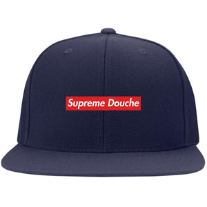 Douche Flat Bill High-Profile Snapback Hat