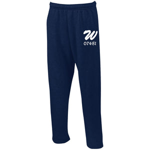 Wyckoff Zip Open Bottom Sweatpants with Pockets
