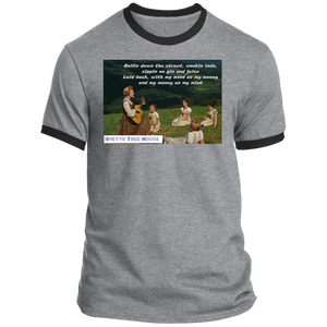 Sound of Music Snoop Gin and Juice Lyrics Ringer Tee