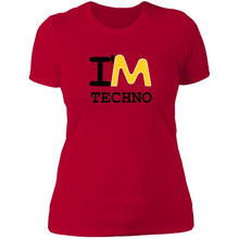 Load image into Gallery viewer, Ladies&#39; I&#39;M Techno Boyfriend T-Shirt (Matter &amp; Motion Podcast)

