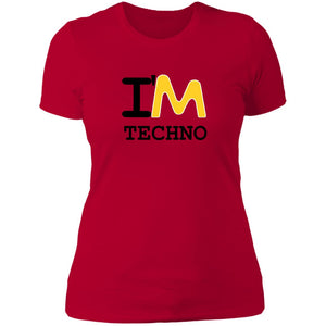 Ladies' I'M Techno Boyfriend T-Shirt (Matter & Motion Podcast)
