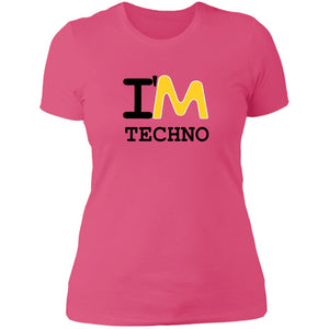 Ladies' I'M Techno Boyfriend T-Shirt (Matter & Motion Podcast)