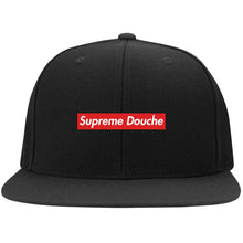 Load image into Gallery viewer, Douche Flat Bill High-Profile Snapback Hat
