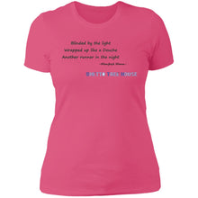 Load image into Gallery viewer, Ladies&#39; Mis-quoted Manfred Mann Blinded by the Light Lyrics Boyfriend T-Shirt
