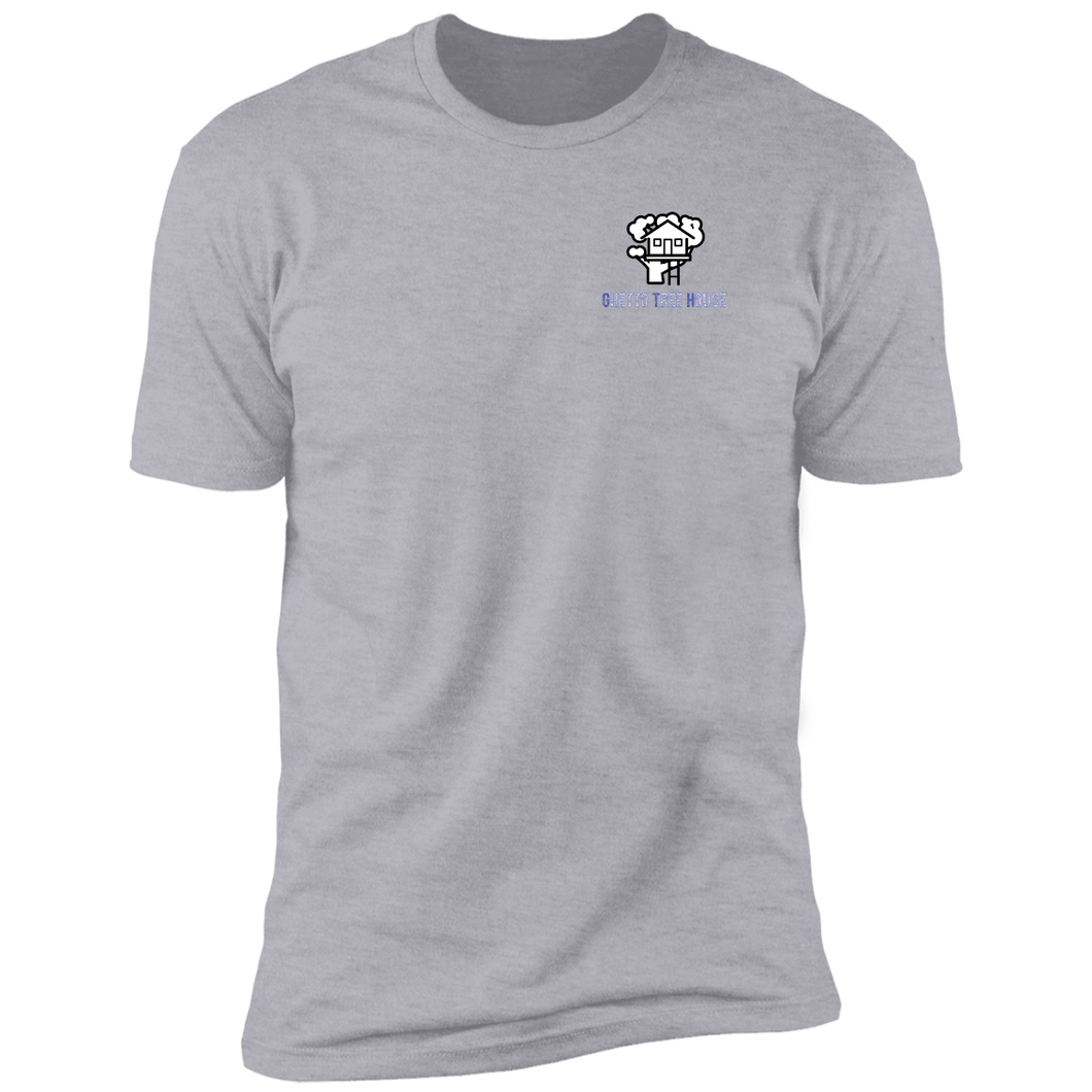 Ghetto Tree House Logo Branded Premium Short Sleeve T-Shirt
