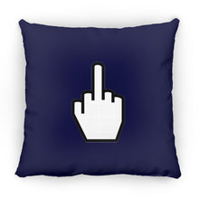 Load image into Gallery viewer, FU &quot;White Hand&quot; Large 18&quot;x18 Square Pillow
