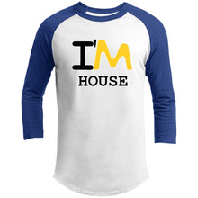 Load image into Gallery viewer, Mens I&#39;M House Raglan Sleeve Shirt (Matter &amp; Motion Podcast)
