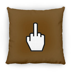 FU "White Hand" Large 18"x18 Square Pillow