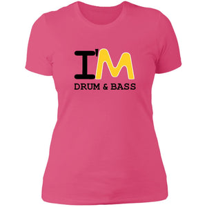 Ladies' I'M DnB Boyfriend T-Shirt (Matter & Motion Podcast)