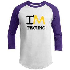 Mens I'M Techno Raglan Sleeve Shirt (Matter & Motion Podcast)