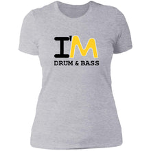 Load image into Gallery viewer, Ladies&#39; I&#39;M DnB Boyfriend T-Shirt (Matter &amp; Motion Podcast)
