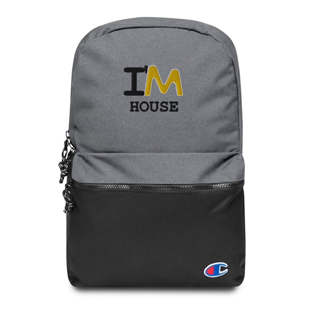 I'm House Embroidered Champion Backpack (Matter & Motion)