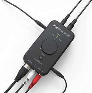 iRig Stream Pro: Multimedia Streaming audio interface with in-line multi-input mixer