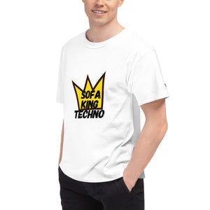 "Sofa King Techno" Men's Champion T-Shirt