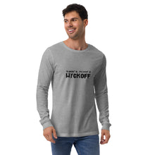 Load image into Gallery viewer, Wyckoff Coordinates in Black Print Unisex Long Sleeve Tee
