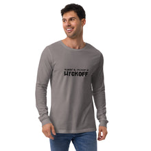 Load image into Gallery viewer, Wyckoff Coordinates in Black Print Unisex Long Sleeve Tee
